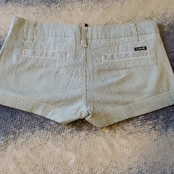 Pinstriped Hurley Shorts - Picture 3 of 5